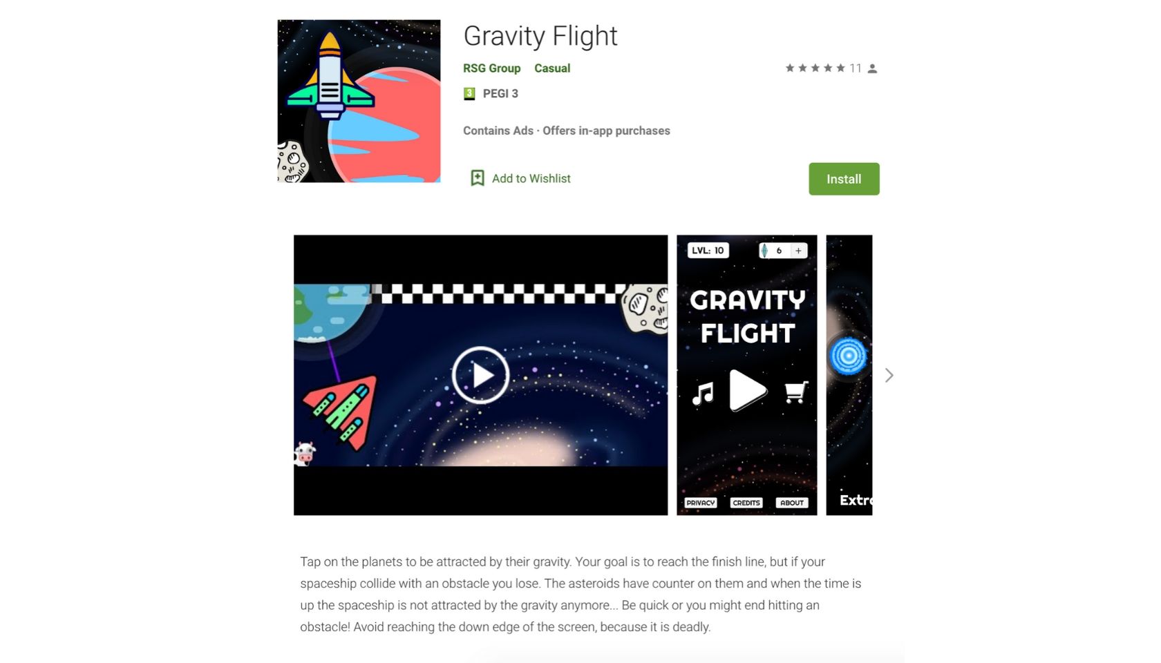 Gravity Flight